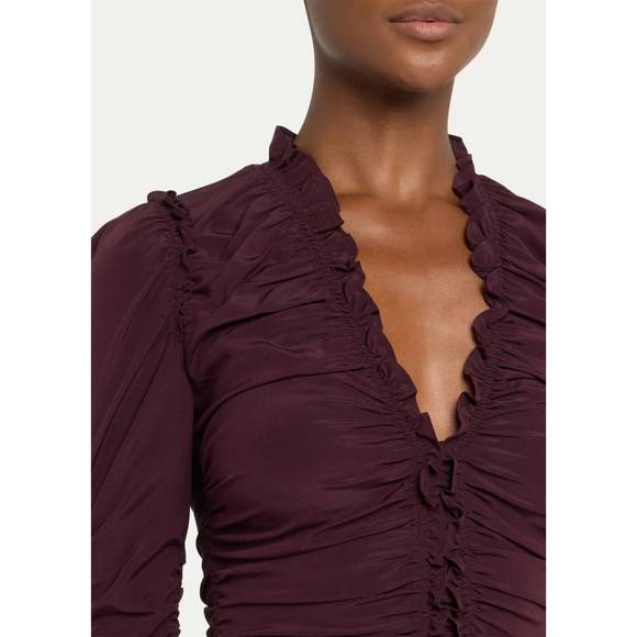 NEW A.L.C. beckett top in purple - Picture 3 of 5